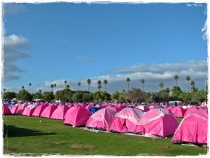 Tent City for 3-day Walk  